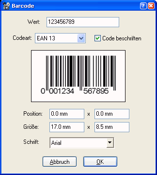 Barcodes