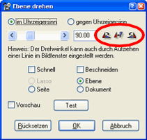 Rotation Dialog