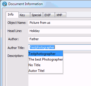 Document Information