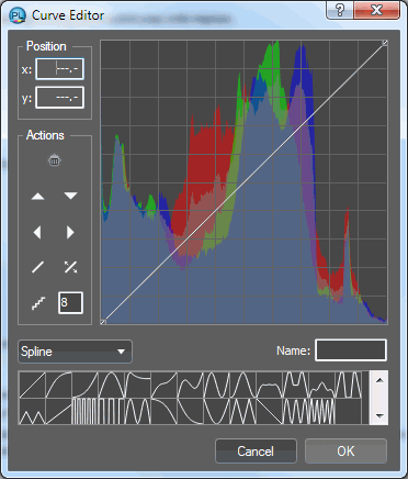 Modal Curve Editor