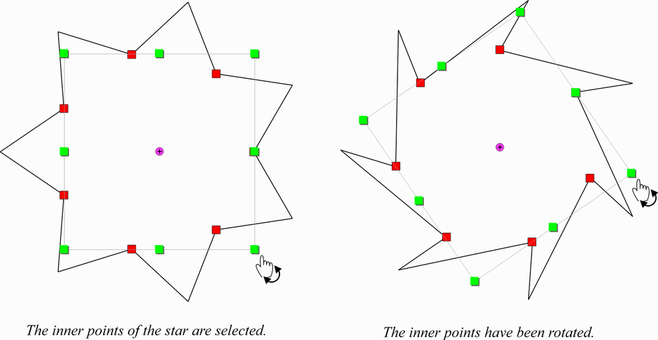 Transform Vector Points