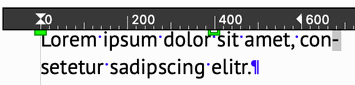 Formatting Marks